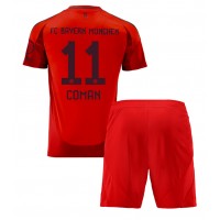 Bayern Munich Kingsley Coman #11 Fußballbekleidung Heimtrikot Kinder 2024-25 Kurzarm (+ kurze hosen)